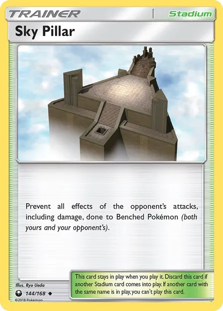 Sky Pillar, Pokémon card CES 144 — Celestial Storm set
