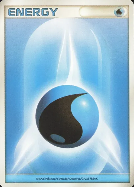 Water Energy, Pokémon card DP-A-GF ct312046 — Arceus LV.X Deck: Grass & Fire set