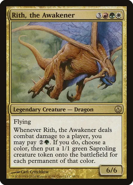 Riss l'éveilleur, carte Magic DDE 48 — extension Duel Decks: Phyrexia vs. the Coalition