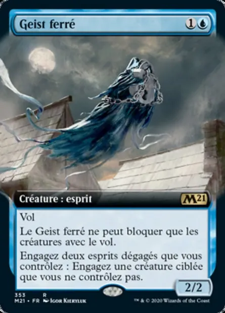 Geist ferré, carte Magic M21 353 — extension Core Set 2021