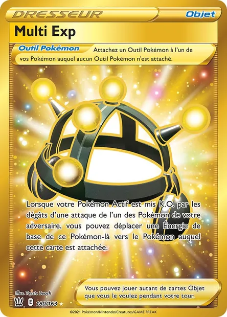 Multi Exp, carte Pokémon BST 180 — extension Styles de combat