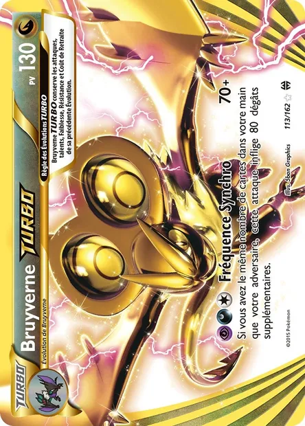 Bruyverne TURBO, carte Pokémon BKT 113 — extension Impulsion Turbo