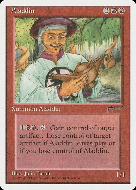 Aladdin, carte Magic CHR 44 — extension Chronicles