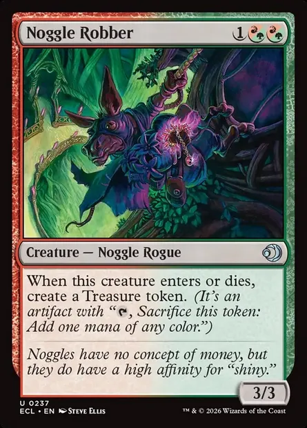 Noggle Robber, Magic card ECL 237 — Lorwyn Eclipsed set