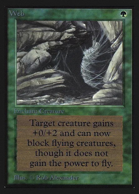 Web, Magic card CED 229 — Collectors' Edition set