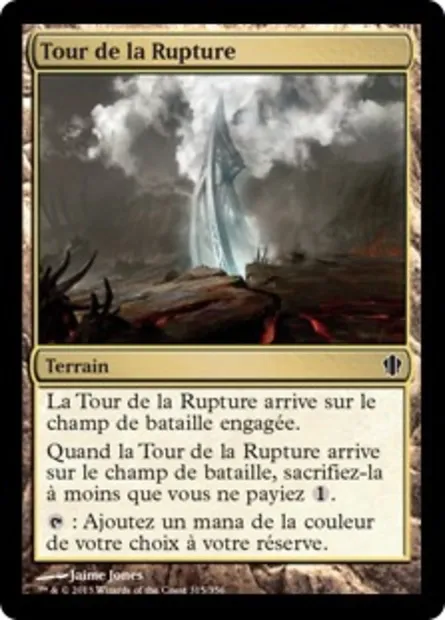 Tour de la Rupture, carte Magic C13 315 — extension Commander 2013