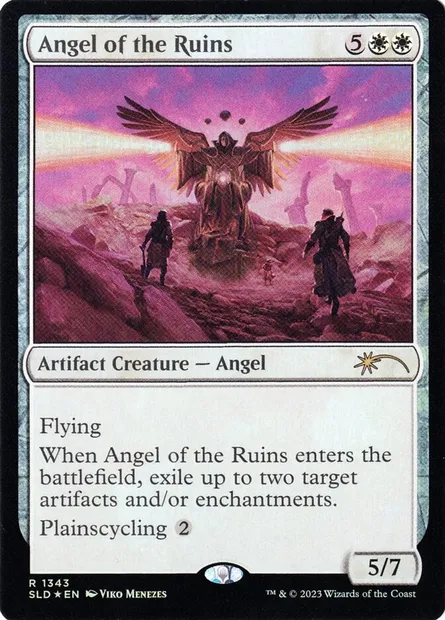 Angel of the Ruins, Magic card SLD 1343 — Secret Lair Drop set