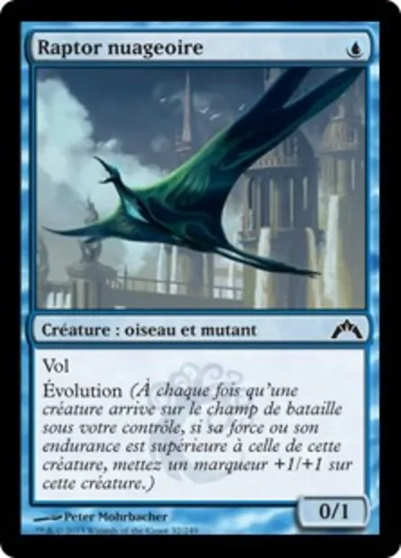 Raptor nuageoire, carte Magic GTC 32 — extension Insurrection