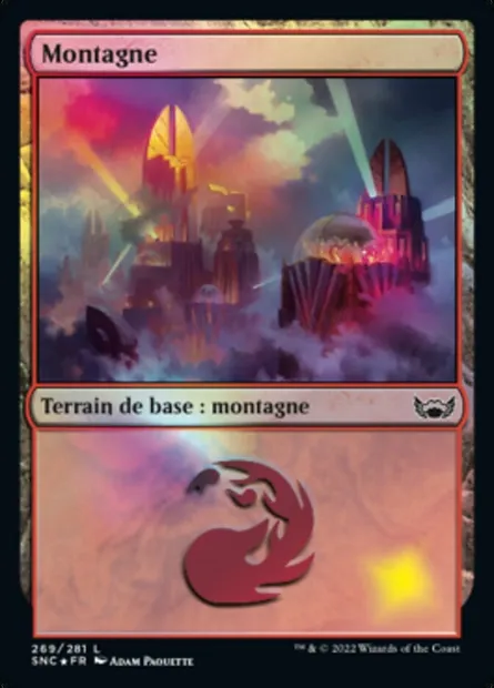 Montagne, carte Magic SNC 269 — extension Les rues de la Nouvelle-Capenna