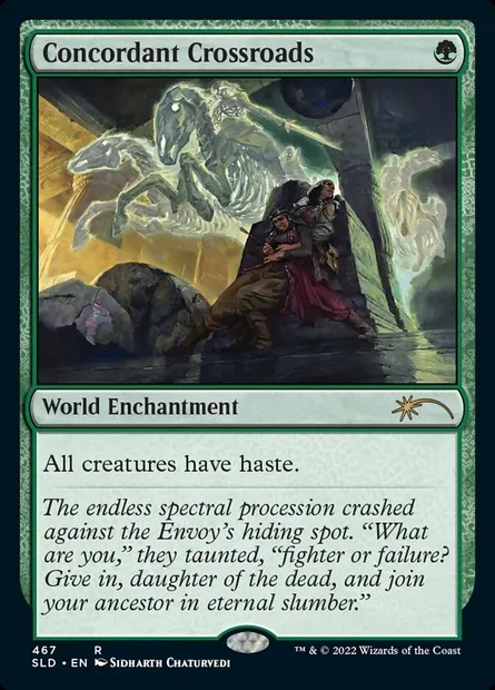 Concordant Crossroads, Magic card SLD 467 — Secret Lair Drop set