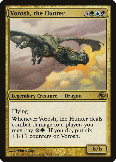 Vorosh, the Hunter, Magic card PLC 164 — Planar Chaos set