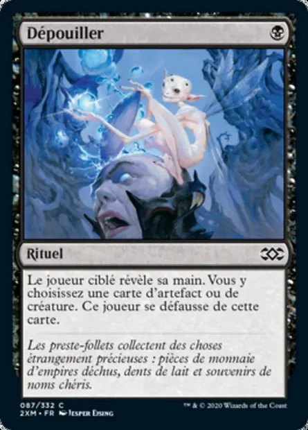 Dépouiller, carte Magic 2XM 87 — extension Double Masters