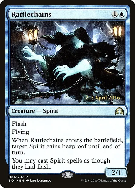 Tintechaînes, carte Magic PSOI 81s — extension Shadows over Innistrad Promos
