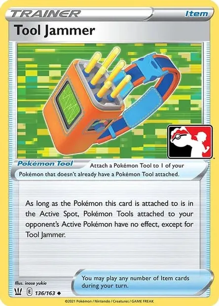Bloqueur d'Outil, carte Pokémon PPS 136 — extension Play! Pokémon Prize Pack Series