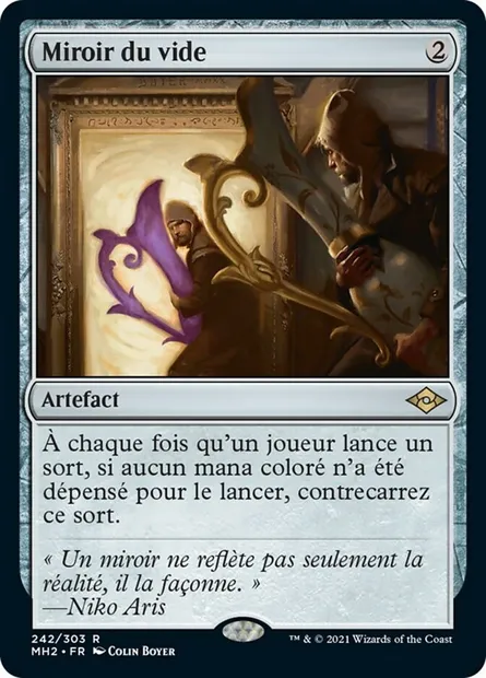 Miroir du vide, carte Magic MH2 242 — extension Horizons du Modern 2