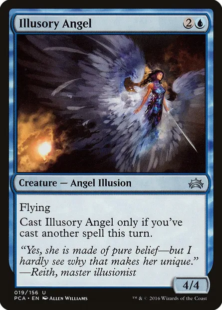 Ange illusoire, carte Magic PCA 19 — extension Planechase Anthology