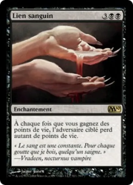 Lien sanguin, carte Magic M10 111 — extension Magic 2010