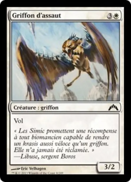 Griffon d'assaut, carte Magic GTC 4 — extension Insurrection