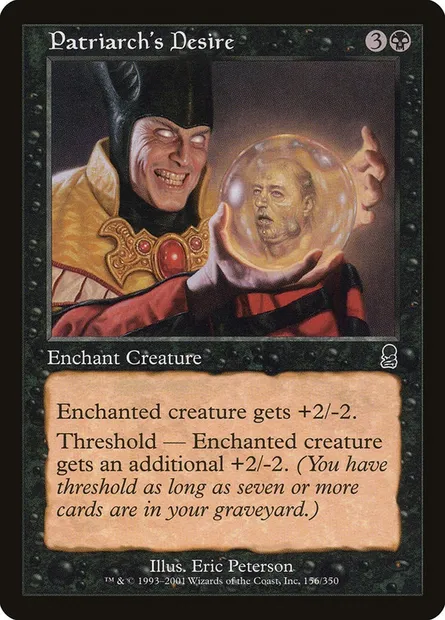 Patriarch's Desire, Magic card ODY 156 — Odyssey set