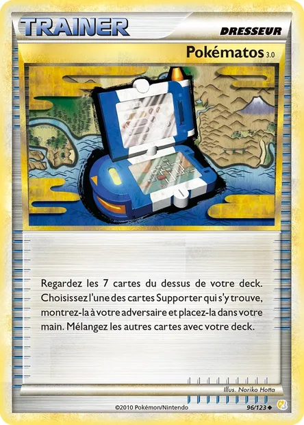 Poké Gear3.0, carte Pokémon HS 96 — extension HeartGold SoulSilver