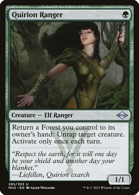 Quirion Ranger, Magic card MH2 285 — Modern Horizons 2 set