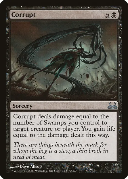 Corrupt, Magic card DDC 55 — Duel Decks: Divine vs. Demonic set