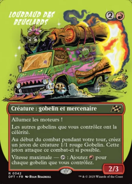 Lourdaud des Beuglards, carte Magic DFT 342 — extension Aetherdrift