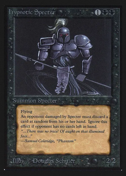 Hypnotic Specter, Magic card CED 113 — Collectors' Edition set