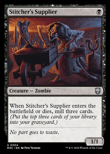 Stitcher's Supplier, Magic card M3C 204 — Modern Horizons 3 Commander set