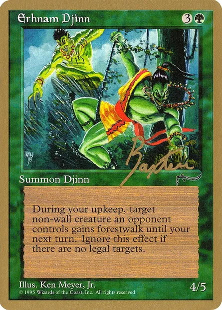 Erhnam Djinn, Magic card PTC gb64 — Pro Tour Collector Set set