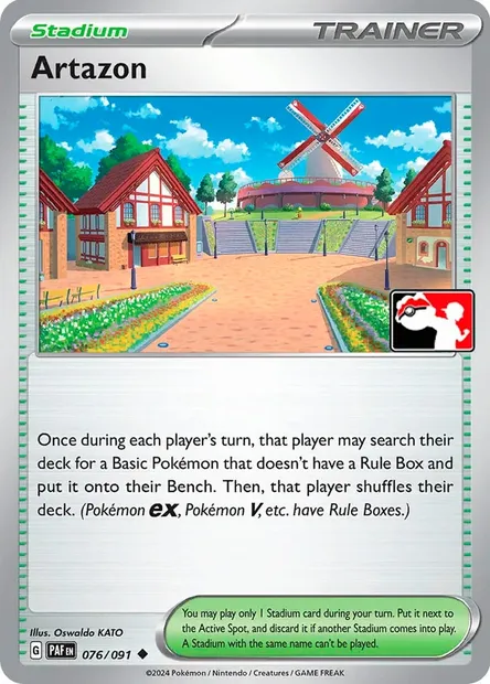 Artazon, Pokémon card PPS 171-3 — Play! Pokémon Prize Pack Series set