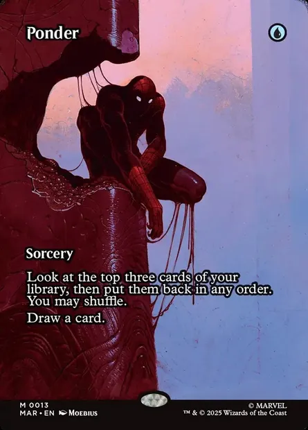 Ponder, Magic card MAR 13 — Marvel Universe set