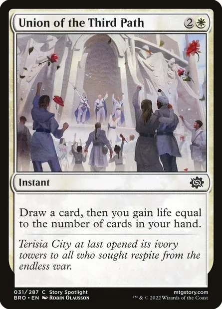 Union of the Third Path, Magic card BRO 31 — The Brothers' War set