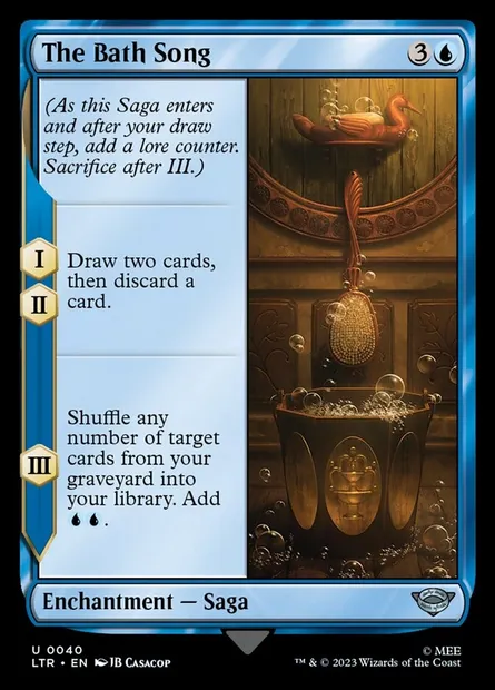 The Bath Song, Magic card LTR 40 — The Lord of the Rings: Tales of Middle-earth set