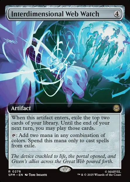 Interdimensional Web Watch, Magic card SPM 278 — Marvel's Spider-Man set