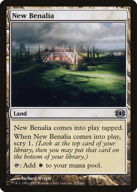 New Benalia, Magic card FUT 172 — Future Sight set