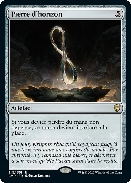 Pierre d'horizon, carte Magic CMR 315 — extension Commander Legends