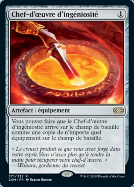 Chef-d'œuvre d'ingéniosité, carte Magic 2XM 271 — extension Double Masters
