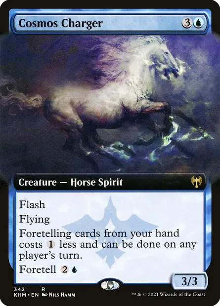 Cosmos Charger, Magic card KHM 342 — Kaldheim set