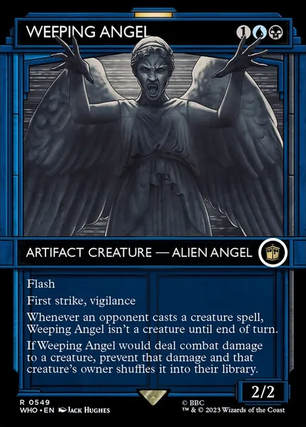 Weeping Angel, Magic card WHO 549 — Doctor Who set