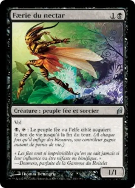 Faerie du nectar, carte Magic LRW 130 — extension Lorwyn