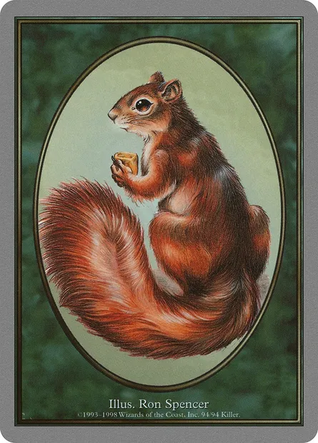 Squirrel, carte Magic TUGL 94 — extension Unglued Tokens