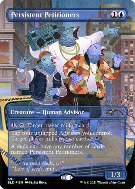 Persistent Petitioners, Magic card SLD 598 — Secret Lair Drop set