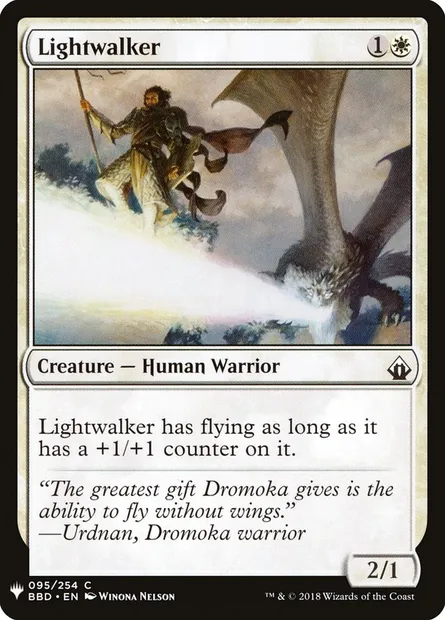 Lumiambule, carte Magic PLST BBD-95 — extension The List