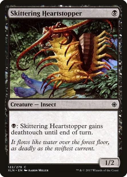 Skittering Heartstopper, Magic card XLN 122 — Ixalan set