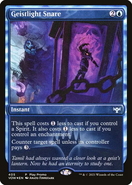 Geistlight Snare, Magic card VOW 405 — Innistrad: Crimson Vow set