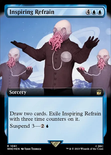 Inspiring Refrain, Magic card WHO 1061 — Doctor Who set