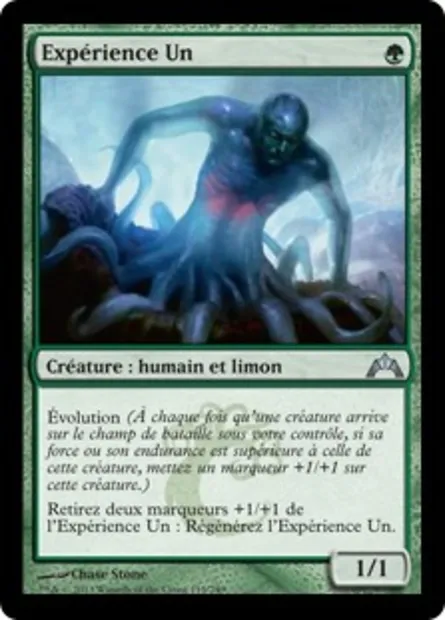 Expérience Un, carte Magic GTC 119 — extension Insurrection