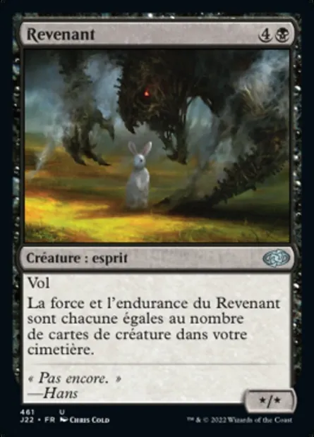 Revenant, carte Magic J22 461 — extension Jumpstart 2022