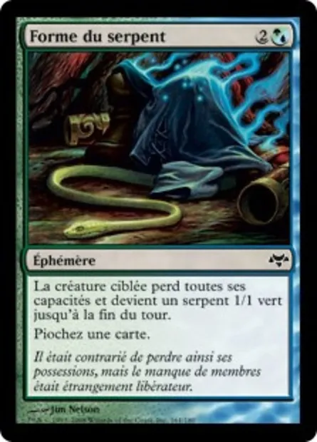 Forme du serpent, carte Magic EVE 161 — extension Coucheciel